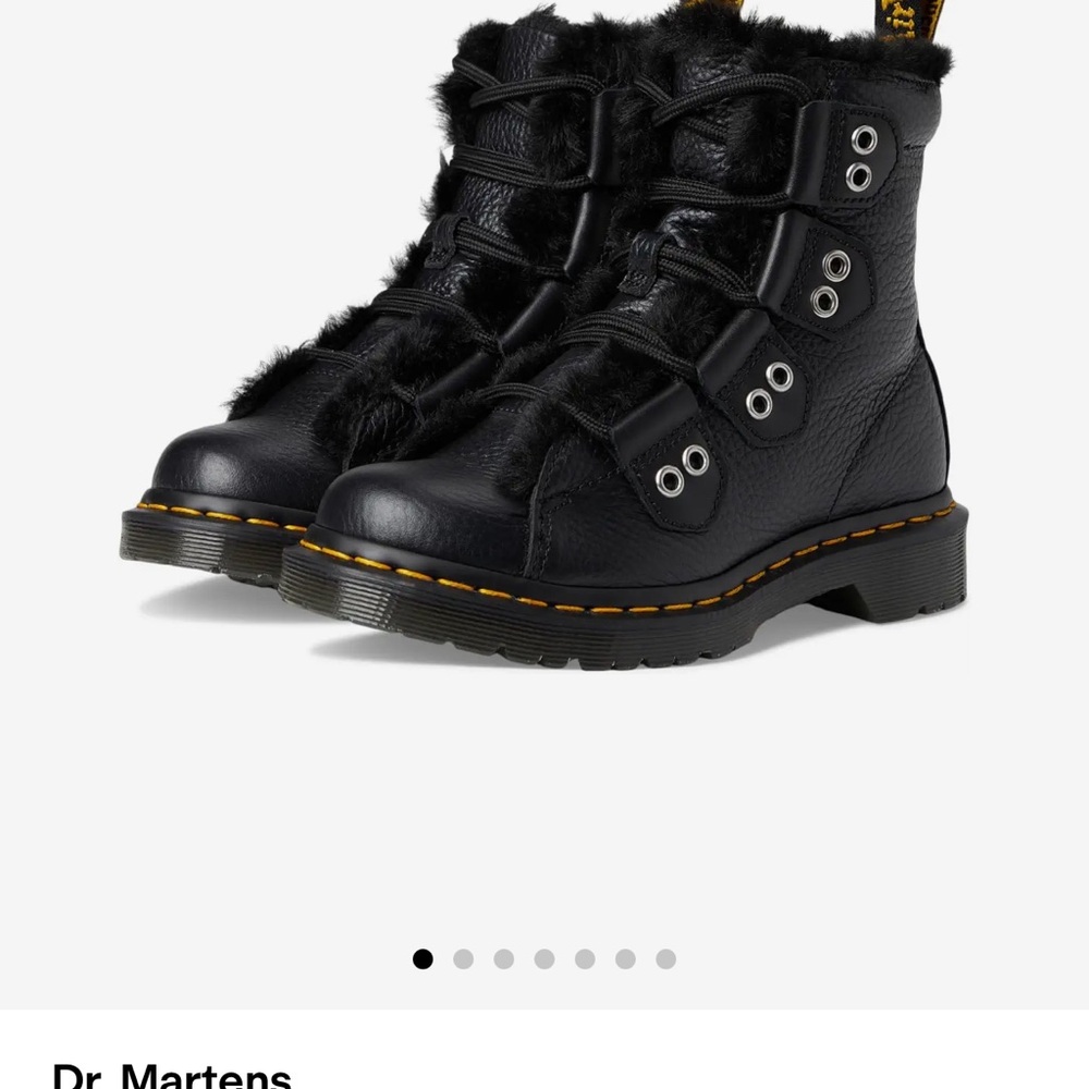 Dr. Martens 1460 Boots with Fur
